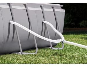 B02 <span class=keywords><strong>INTEX</strong></span> Équipement de natation et de plongée, baignoire froide, piscine de villa, piscine rectangulaire familiale, cadre en tuyau de 32 pieds - Product Image 4