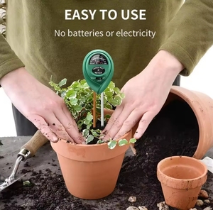 पानी की मिट्टी के टीस्टर के लिए 1 में 3 वाटरप्रूफ के लिए एलईडी पोर्टेबल हाइड्रोपोनिक्स डिजिटल <span class=keywords><strong>ph</strong></span>/td/पोषक चालकता सेंसर मीटर - Product Image 5