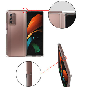 Funda transparente de tpu para teléfono móvil Samsung, funda rígida de 1,5mm para <span class=keywords><strong>Galaxy</strong></span> <span class=keywords><strong>Z</strong></span>, plegable <span class=keywords><strong>3</strong></span> - Product Image 5