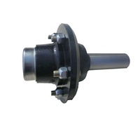 750kg 4 pouces PCD Stub essieu 4 boulons remorque essieu Stub moyeu et assemblage de broche