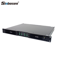 Amplificateur de puissance extérieur D4-1500 Sinbosen 4 canaux classe D 1500W 90-240V stable à 2 ohms