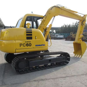 Komatsu PC60 top ventes, mini pelle hydraulique sur chenilles Komatsu PC60 de 6 tonnes d'occasion - Product Image 1