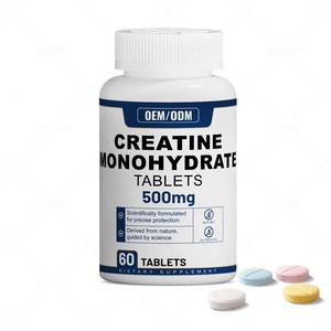 Tabletas de Creatina Monohidrato <span class=keywords><strong>Pre</strong></span>-Entrenamiento, Suplementos Deportivos OEM, Apoyo para el Cuidado de la Salud, Tabletas de Creatina - Product Image 1