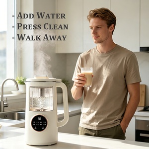 YB808 800W Máquina para Leche de <span class=keywords><strong>Avena</strong></span> y Frutos Secos 8 en 1, 1500ml, Sin Filtro, Autolimpiante, Enchufe Europeo 220-240V, Máquina Sostenible para Leche Vegetal Casera - Product Image 5
