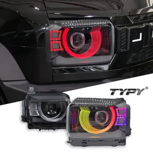 Accesorios para Auto Jetour Traveler T2, Faro Delantero 2023-2025, Actualización Modificada a Nuevo Faro LED con Señal de Giro Dinámica DRL - Product Image 2