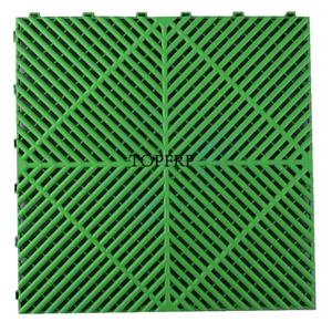 <b>Plastic</b> Interlocking Car Garage Covering <b>Flooring</b> - Product Image 1