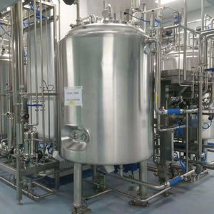 Tanque de mezcla de doble camisa de acero inoxidable 400L 1000L 3000L con función de calentamiento y mezcla del agitador tanque de ebullición - Product Image 1