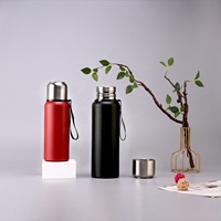 Gourde isotherme en acier inoxydable polyvalente de 1100 ml, anti-fuite, sans BPA, pour le camping et la randonnée, maintient la température pendant 6 à 12 heures