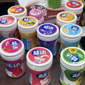 <span class=keywords><strong>Chewing</strong></span>-<span class=keywords><strong>gum</strong></span> sans sucre aux fruits assortis, bouteille portable réutilisable pour l'hygiène bucco-dentaire et la fraîcheur - Product Image 3