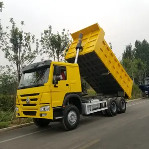 Sinotrk हॉओ 400hp कीमत 6x4 40ton 10 पहिया घड़ा टिपर ट्रक