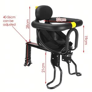 Siège de vélo pour enfant à dégagement rapide Accessoire de VTT avant assuré avec fournitures de repos pour bébé - Product Image 3