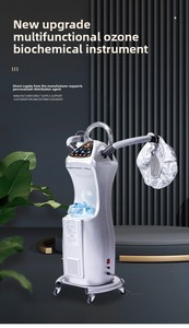 Fabricante al por mayor vaporizador de cabello para salón de cuidado del cabello instrumento bioquímico con ozono de oxígeno máquina de tratamiento de secado de cabello - Product Image 6