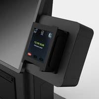 Écran tactile de 21,5 pouces pour terminal de paiement, kiosque Android 11/PC OS avec support, kiosque tactile de table