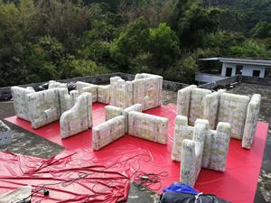 Soutes de paintball gonflables CS bunker jouer équipement de jeux de sport d'amusement - Product Image 2