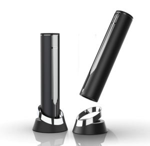 Abrebotellas Eléctrico de Vino y Aireador Automático Negro Recargable por USB - Product Image 2