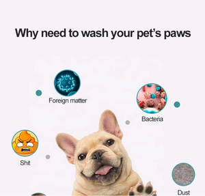 Dog Outdoor Essentials portatile Foot Clean Dog Paw Washer Cup Silicone Dog Paw Cleaner - Product Image 6