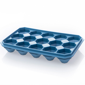 Moldes de Silicona Reutilizables Libres de BPA, Ecológicos, de Grado Alimenticio, con 15 Cavidades en Forma de Diamante para Cubitos de Hielo, Apilables, para Uso Doméstico - Product Image 4
