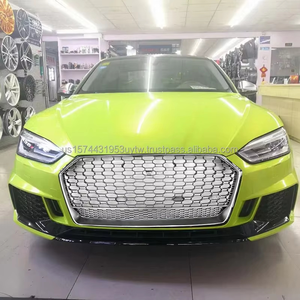 กระจังหน้ารถรังผึ้งสีเงิน RS5สำหรับรถ Audi A5 S5 B9กระจังหน้ารถยนต์สำหรับ Audi 2017 2018 2019 - Product Image 5