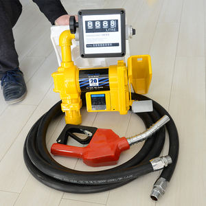 燃料移送ポンプの流量計ヘビーデューティーエクスプルーフ12V 15GPM機械式燃料移送ポンプセット - Product Image 1