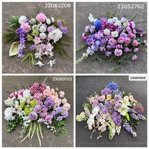 Fleurs artificielles violettes en gros pour la décoration de mariages et de fêtes à domicile - Product Image 5