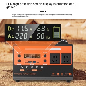 2000Wh Portable Power Station With 2000W <b>Mini</b> Battery <b>Solar</b> MPPT Controller Flashlight & Car Power 21621 Power Station Portable - Product Image 6