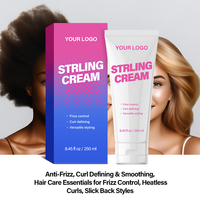 Crème lissante et réparatrice pour cheveux 3-en-1 OEM ODM à la kératine, pour le lissage et le coiffage