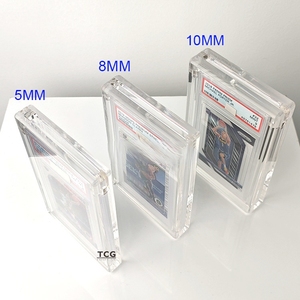 Étui de protection portable en acrylique pour cartes gradées TCG 35pt/55pt, support de présentation pour cartes à collectionner Pokémon et sportives pour BGS CGC - Product Image 4