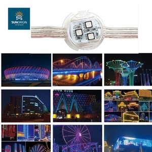 מודול תאורת פיקסל <span class=keywords><strong>LED</strong></span> מסוג SMD5050, 12V, 20 מ\\\"מ, RGBW, עמיד למים בתקן IP68, נשלט באמצעות DMX512, עם אחריות ל-5 שנים - Product Image 6