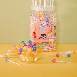 Lollipop Hard Candy Tasty <b>Sweet</b> Soft Candy Dai Long Supplies Best <b>Quality</b> Mix Taste Fruit Candy With Stick - Product Image 1