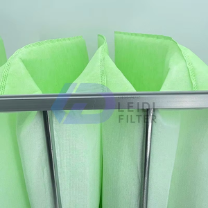 Mới đáng tin cậy <span class=keywords><strong>G4</strong></span> lớp 4P túi lọc Bộ lọc không khí yếu tố cho thương mại thông gió hiệu quả cao - Product Image 5
