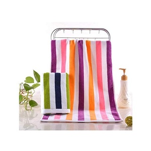 Multicolored Terry 100% Organic Cotton Gots Certificate High Quality <b>Sand</b> Free Large Rectangle <b>Cheap</b> Price Soft Beach Bath Towel - Product Image 4