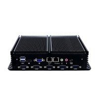 Yanling 205 Core I5 ordinateur industriel portable multi-série double réseau petit hôte sans ventilateur ordinateur industriel intégré Stock