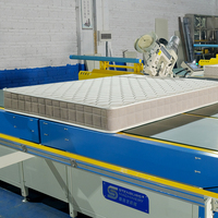 Machine à coudre de bord de matelas de bord de bande de bordure de piste d'avion automatique de fabrication WB-4B à grande vitesse