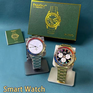 Listensmart R1 Reloj inteligente para hombres 1,43 "Amoled Night Light Display Screen IP68 Carga inalámbrica Tira de acero Relojes Smartwatch - Product Image 2