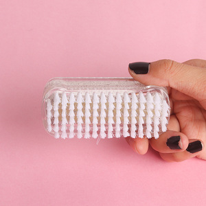 Cepillo de limpieza de plástico Huijie, transparente de doble cara, para el cuidado de la belleza del cabello en salones de belleza, material ligero de polipropileno - Product Image 3