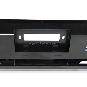 Pare-chocs avant en acier noir puissant et puissant avec lumières pour Lc200 toyota nissan <span class=keywords><strong>ford</strong></span> jeep Toyota Hilux F150 Isuzu Hiace Mitsubishi - Product Image 2