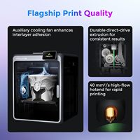 Untuk Printer 3D K2 Combo Resmi Kecepatan Tinggi 600mm/s Pencetakan Multi-Warna Kamera AI Perataan Otomatis Penuh Dual PLA Metal ASIN