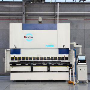 SANXIN 2025 nouvelle presse plieuse CNC électrique 80T 100T flexion de tôle 4 Aixs presse plieuse entièrement électrique servomoteur - Product Image 1