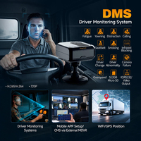 Système de surveillance du statut du conducteur Alwaycare Commercial avec caméra DMS anti-somnolence, GPS/WiFi et MDVR pour camions, bus et flottes