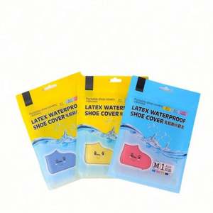 1 Paire de Couvre-Chaussures Imperméables Réutilisables en Silicone pour la Pluie, Bottes de Pluie d'Extérieur, Accessoires pour Chaussures de Marche, Couvre-Chaussures Réutilisables - Product Image 6