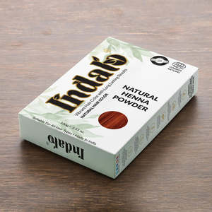 Poudre de henné naturel INDALO, semi-permanente, couvre 100% des cheveux gris, meilleure teinture pour cheveux, qualité supérieure, prix de gros OEM indien - Product Image 3