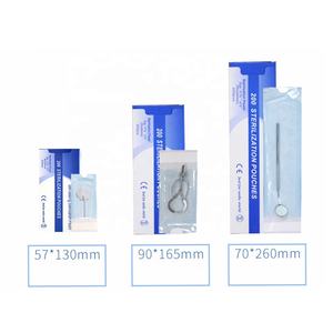Dental Self-sealing <b>Sterilization</b> <b>Pouch</b> 200pc/box Instrument <b>Sterilization</b> <b>Pouch</b> - Product Image 2