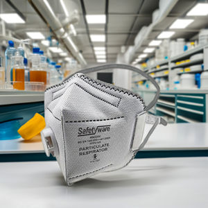 Respirateur jetable 4 plis FFP2 et masque anti-poussière Modèle 4802 Confortable et respirant avec bandeau anti-pollution - Product Image 5