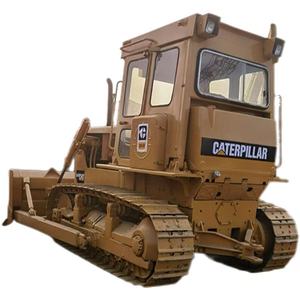รถดันดินตีนตะขาบ Caterpillar D6D มือสอง นำเข้าจากญี่ปุ่น เครื่องยนต์ 3306 ชั่วโมงการทำงานต่ำ พร้อมหัวริปเปอร์ สำหรับงานเคลียร์พื้นที่และก่อสร้างถนน - Product Image 1