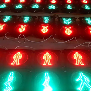 Luz de Señalización de Tráfico para Cruce Peatonal de Alta Luminosidad de 200 mm, LED Rojo y Verde para Seguridad - Product Image 6