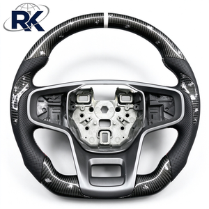 Volante Deportivo de Lujo de Fibra de Carbono Forjada con 3 Radios y Cuero Perforado para <span class=keywords><strong>Bronco</strong></span> 2021-2024, <span class=keywords><strong>Precio</strong></span> de Fábrica al por Mayor - Product Image 4
