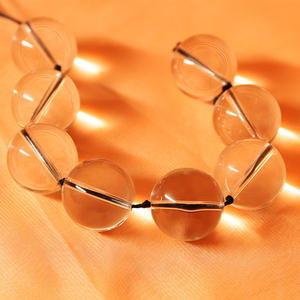 لعبة للمتعة الجنسية للبالغين - سدادة شرجية زجاجية فاخرة للرجال والنساء، مثالية للعب SM - Product Image 3