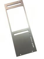 Mini amplificateur stéréo professionnel 200W actif avec usinage de précision CNC panneau avant en aluminium métal personnalisé pour un usage domestique