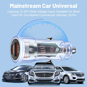 48W araba şarjı <span class=keywords><strong>2</strong></span>-port USB3.0 18W + PD30W şeffaf araba şarjı 12-30V IPhone 15Pro Max için büyük kamyonlar için destek - Product Image 4