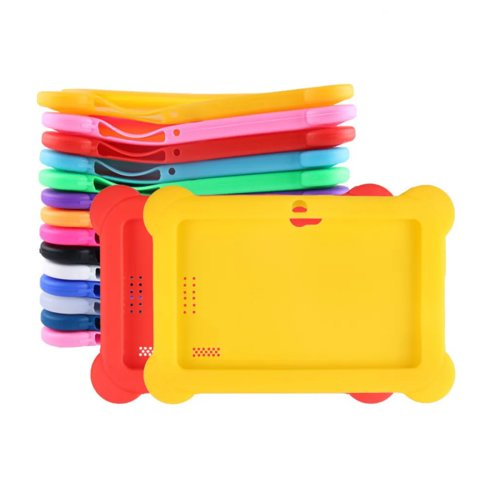 Soft Protective Cover for 7 Inch Q8 Tabletl Silicone Protector Case Shockproof Shell Cover for Q88 Android Tablet PC Kids